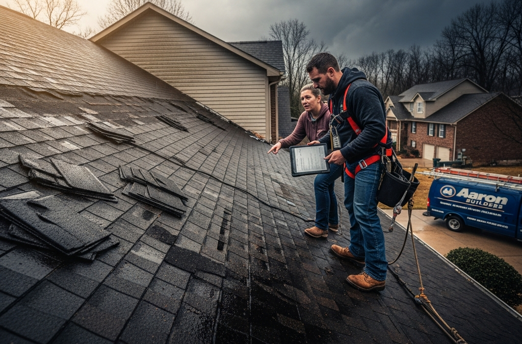 "roofing company that handles insurance claims from start to finish"