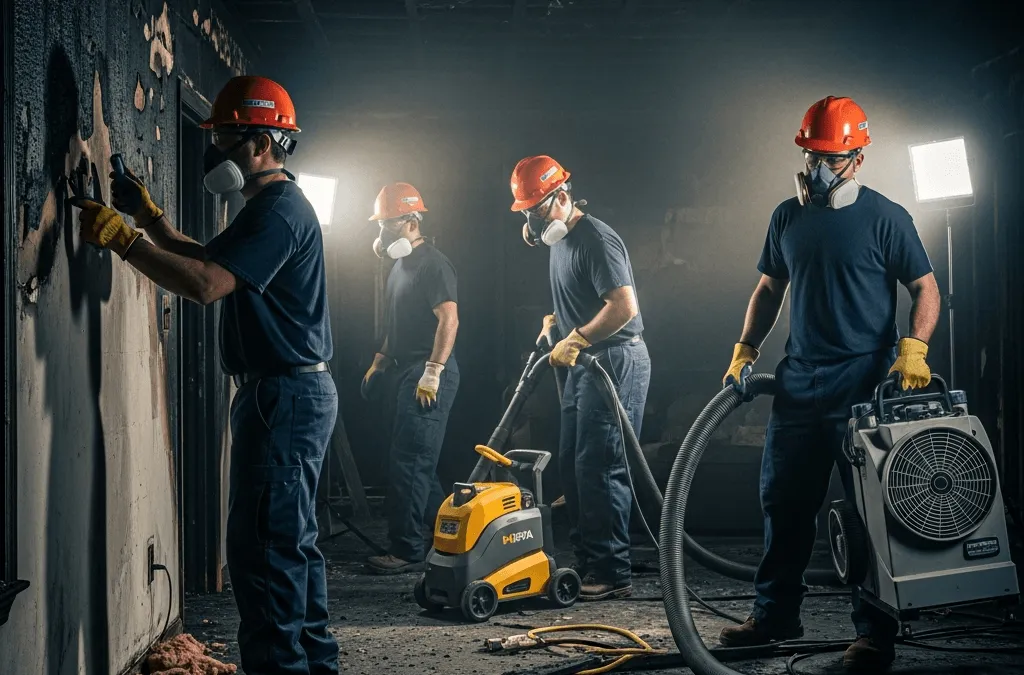 How Do You Handle Fire Damage Restoration Farmington Hills MI?